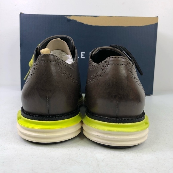 Cole Haan Original Grand Lux Wingtip Oxford Leather Shoes - Picture 8 of 13